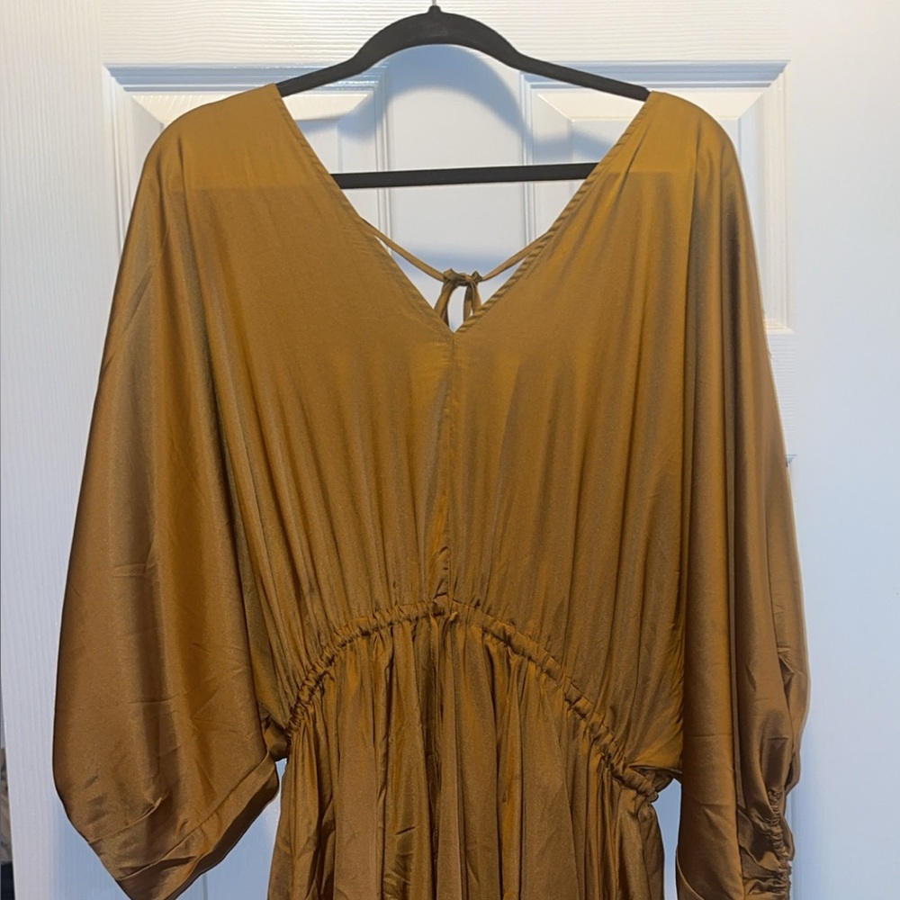 Peach Love California Mustard Dress